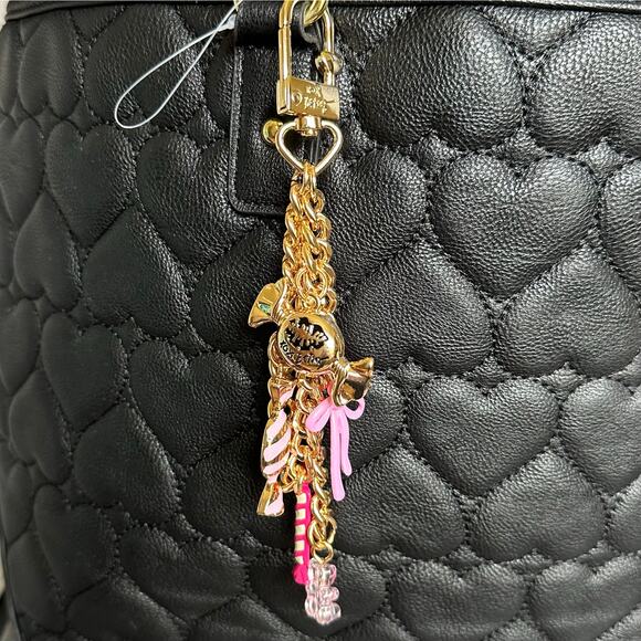 Betsey Johnson Unique Purse Charm Choose from 3 Different Lengths See Pics K777 - Picture 9 of 17